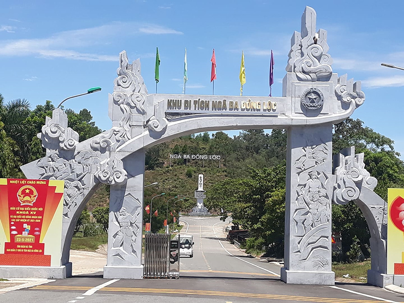Ngã ba Đồng Lộc được xếp hạng Khu di tích lịch sử cấp Quốc gia Đặc biệt trên hệ thống đường Hồ Chí Minh huyền thoại.